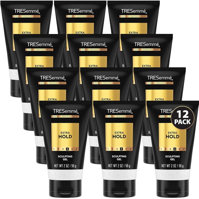 TRESemmé Sculpting Gel, Travel-Size, Extra Hold 12-Pack
