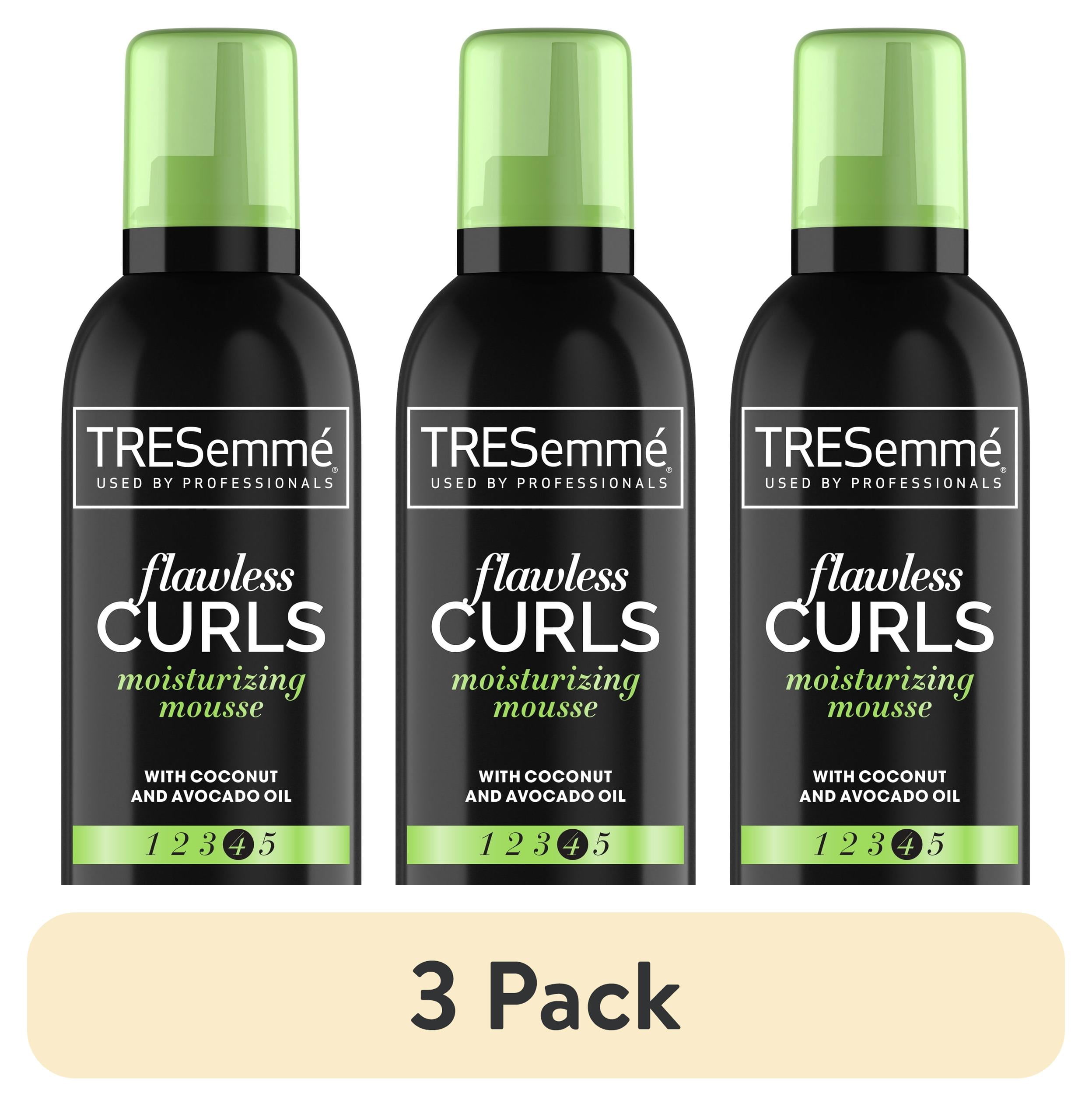 TRESemme Flawless Curls Hair Styling Mousse with Coconut and Avocado Oil,  15 oz
