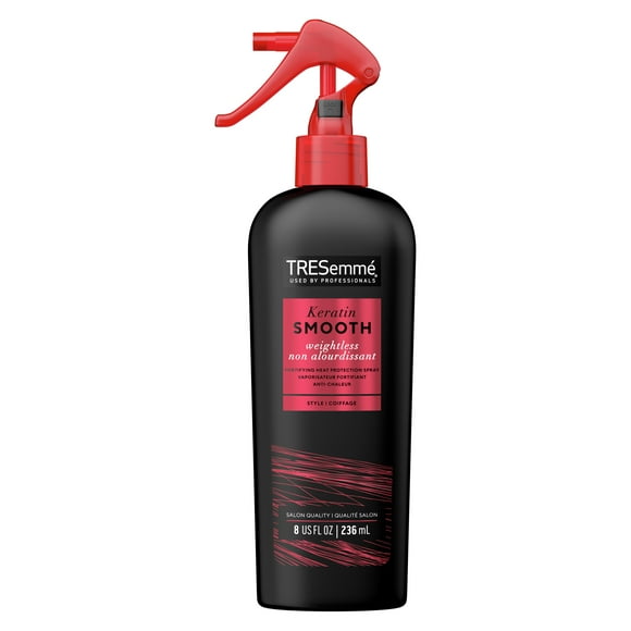 TRESemme Heat Protecting Hairspray, Keratin Smooth for Taming Frizz & Reducing Breakage, 8 oz