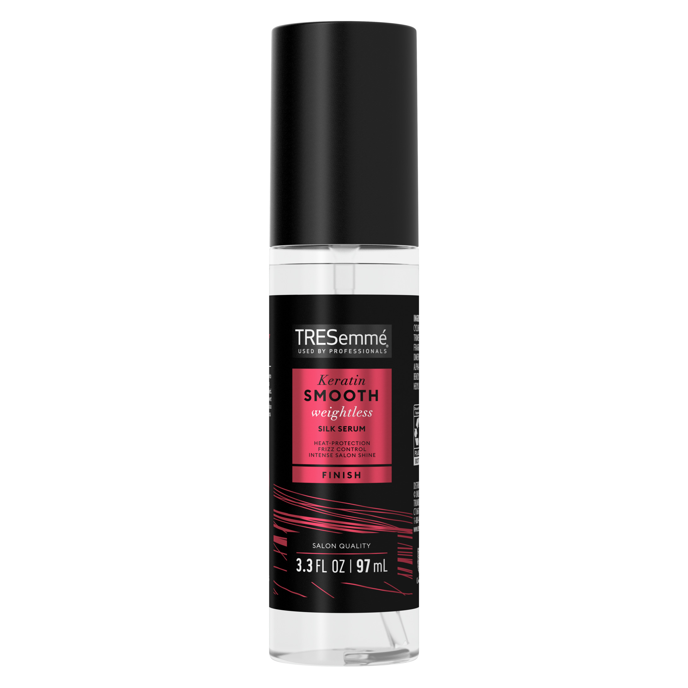 TRESemme Keratin Smooth Detangling Hair Serum for Shine Heat Protection & Frizz Control, 3.3 fl oz - image 1 of 11