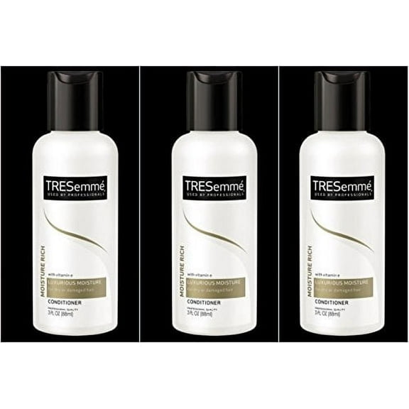 TRESemme Moisture Rich Conditioner 3 Oz Travel Size (Pack of 3)