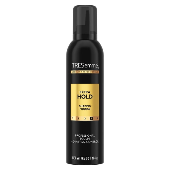 TRESemmé Mousse for 24H Touchable Hold & Volume Extra Hold With Pro Lock Tech, 6.5 oz