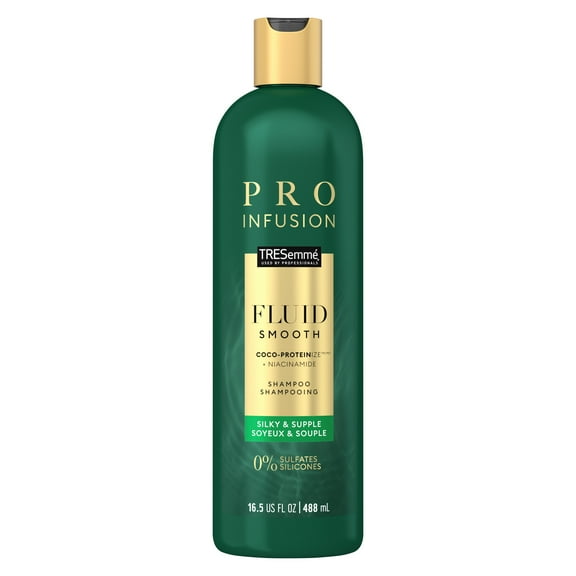 TRESemme Pro Infusion Fluid Smooth Daily Shampoo with Niacinamide, 16.5 fl oz