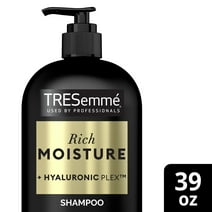 TRESemme Rich Moisture Hydrating Daily Shampoo with Hyaluronic Plex, 39 fl oz