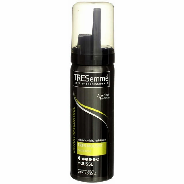 TRESemme Extra Hold Hair Mousse, Styling Volume Hair Care, 2 oz Pack
