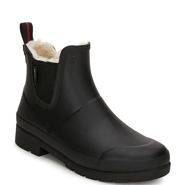 TRETORN Rubber Waterproof Faux Fur Lined Rain Snow Boots Tretorn Faux-Fur Lined Waterproof Rain Boots Kelly Vinter  main image 2