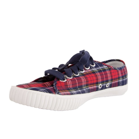 TRETORN X OPENING CEREMONY Unisex T-56 RARE Sneakers, Red Plaid, 11.5