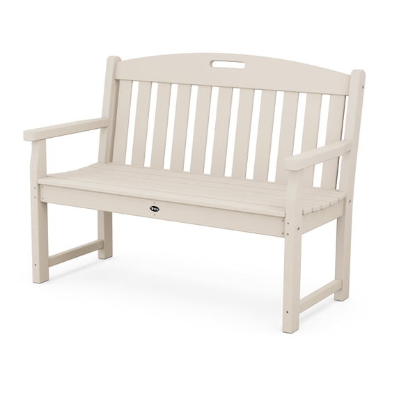 TREX Outdoors Yacht Club 48" Bench in Sand Castle