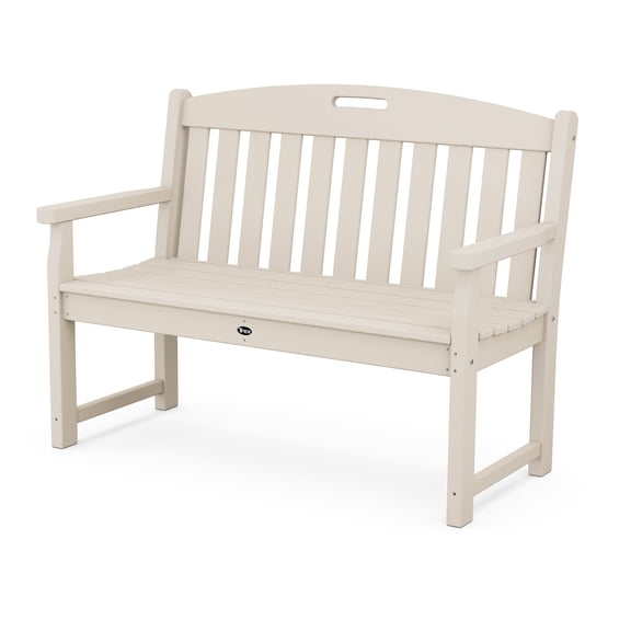 TREX Outdoors Yacht Club 48" Bench in Sand Castle