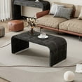 thumbnail image 1 of TREXM Minimalist Coffee Table with Curved Design & High-Quality Material, 1 of 8
