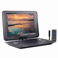 thumbnail image 1 of Trexonic 15.4 Inch Portable TV+ DVD Player with Swivel TFT-LCD Screen and USB,SD,AV,HDMI Inputs, 1 of 2