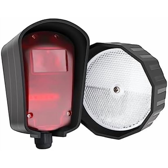 TRF3 Safety Reflection Photocell Retro-Reflective Photoelectric Beam Sensor for Automatic Swing Sliding Gate Openers Garage Door Openers Access Control Security Alarm Systems Outdoor Use$$