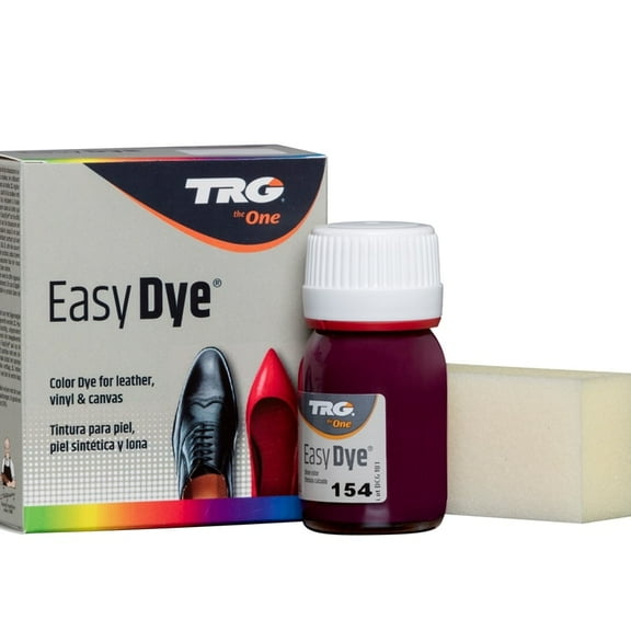 TRG Aubergine Color Dye  best leather dye, makes it easy to either restore the color of your shoes, handbags or other leather goods or to change the color