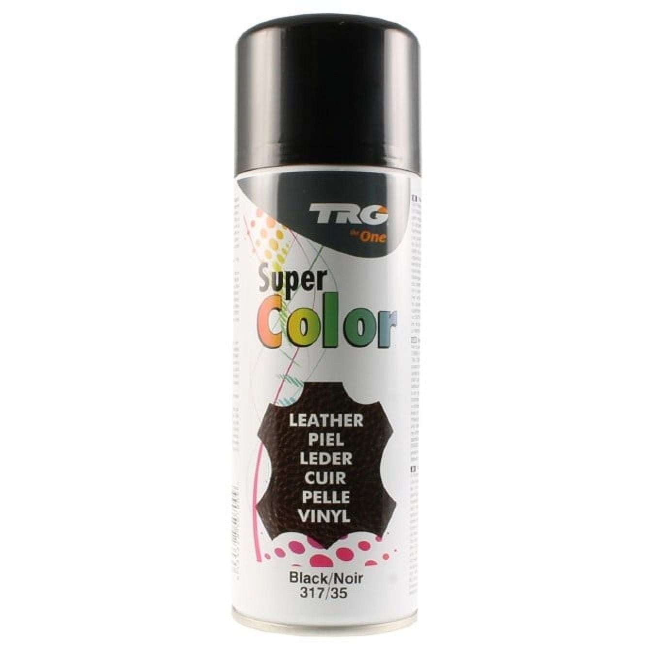 TRG Black Big (400 ml / 13.52 Fl Oz) Super Color - best spray paint for leather and synthetics