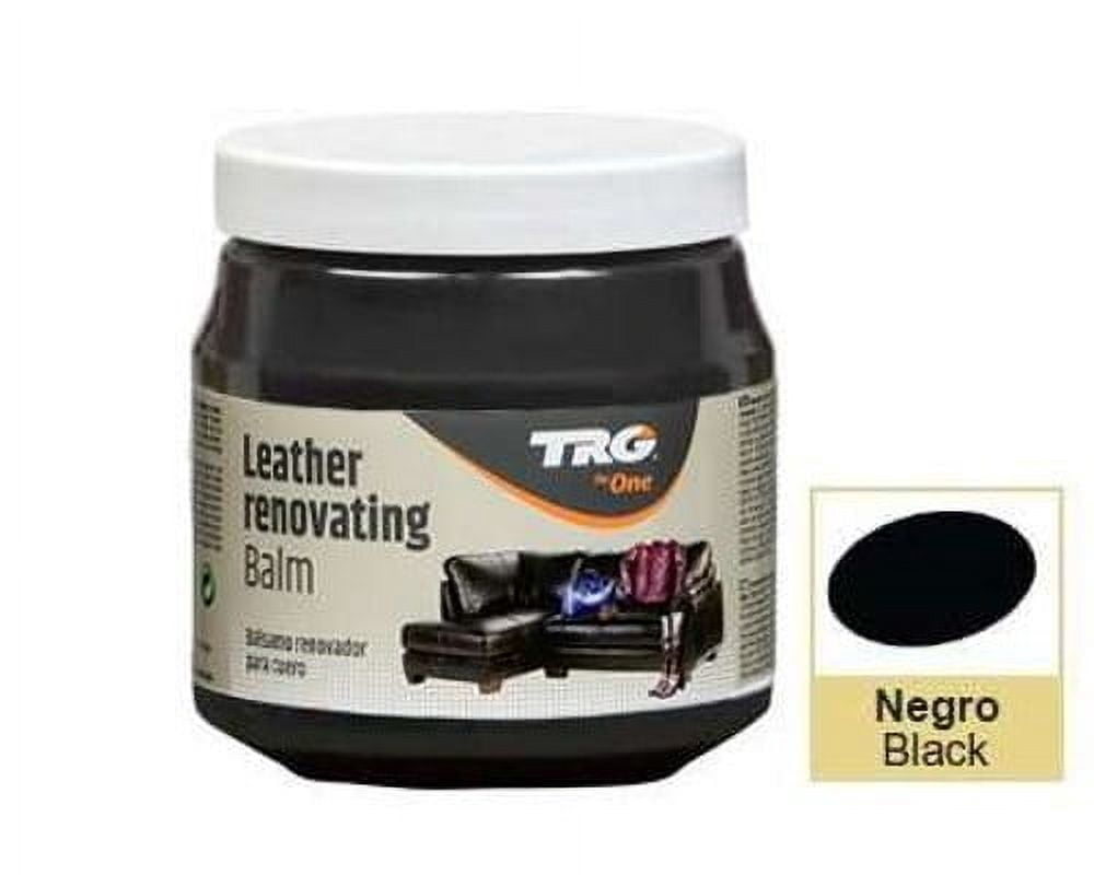 TRG Black Large Leather Conditioner - best leather cleaner and conditioner for large products such as leather sofa or leather car seat.