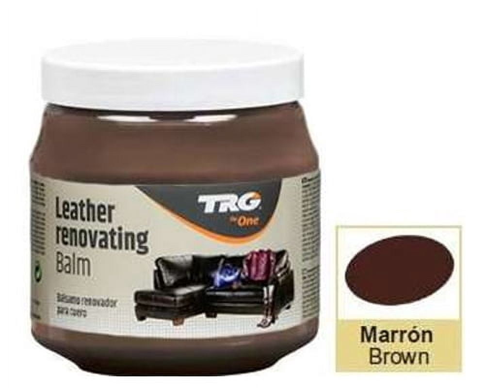 TRG Brown Large Leather Conditioner - best leather cleaner and conditioner for large products such as leather sofa or leather car seat.
