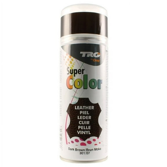 TRG Dark Brown Big (400 ml / 13.52 Fl Oz) Super Color - bestspray paint for leather and synthetics