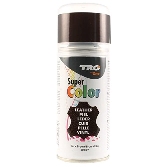 TRG Dark Brown 301 Super Color - best spray paint for leather and synthetics