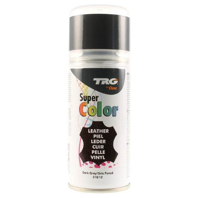 TRG Dark Grey 318 Super Color - best spray paint for leather and synthetics
