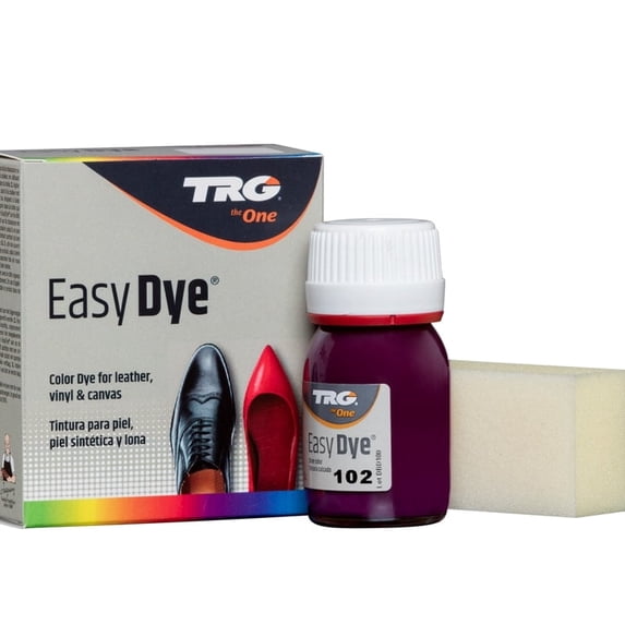 TRG  Dark Lilac Color Dye - best leather dye, makes it easy to either restore the color of your shoes, handbags or other leather goods or to change the color