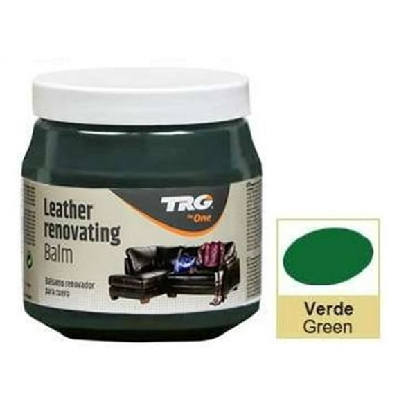 TRG Green Large Leather Conditioner - best leather cleaner and conditioner for large products such as leather sofa or leather car seat.