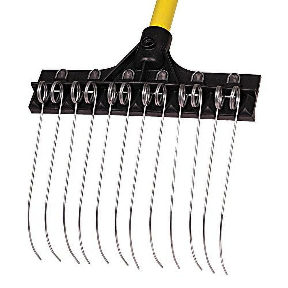 TRG Inc. Shrub Rake, 9-inches Wide, 55-inch Fiberglass Handle - Walmart.com