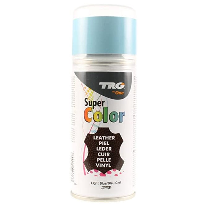 TRG Light Blue 334 Super Color - best spray paint for leather and synthetics
