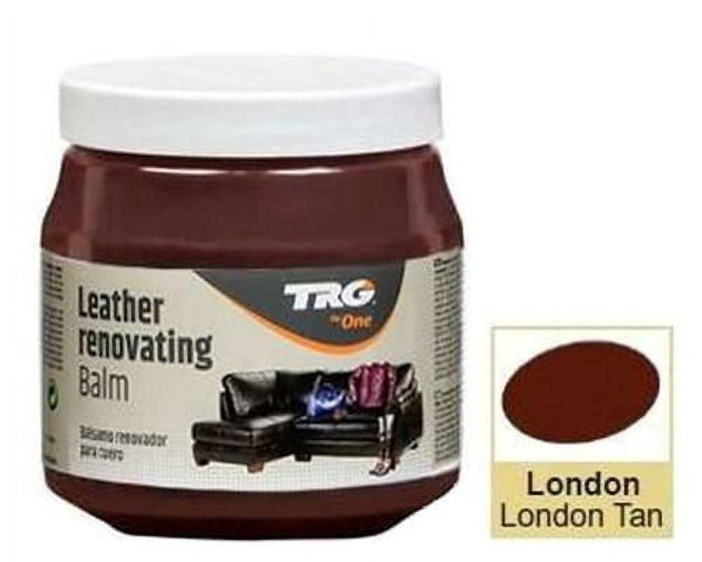 TRG  London Tan Large Leather Conditioner - best leather cleaner and conditioner for large products such as leather sofa or leather car seat.