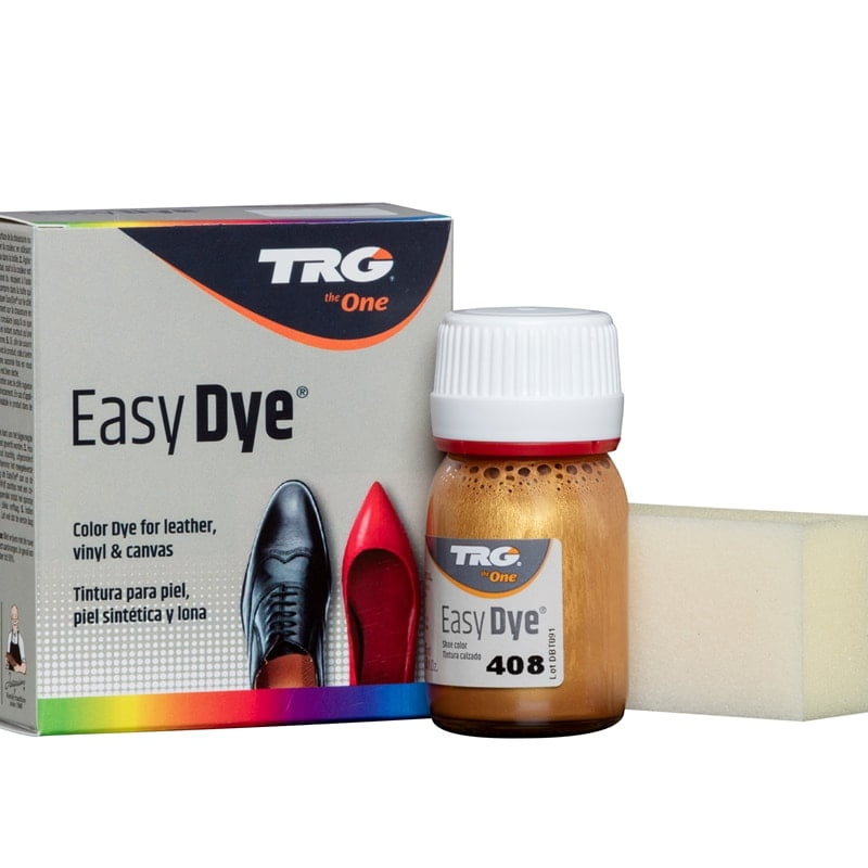 TRG Metallic Copper Color Dye - best metallic paint. Easy-to-use product safely cleans, dyes and shines metallic leather, canvas or vinyl. Restores new life to old, hard leather.