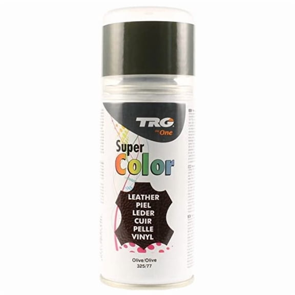 TRG Olive Green 325 Super Color - bestspray paint for leather and synthetics