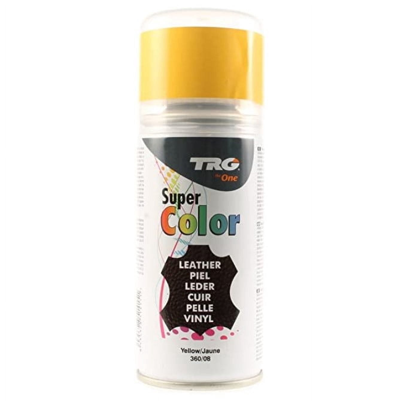 TRG Yellow 360 Super Color - best spray paint for leather and synthetics