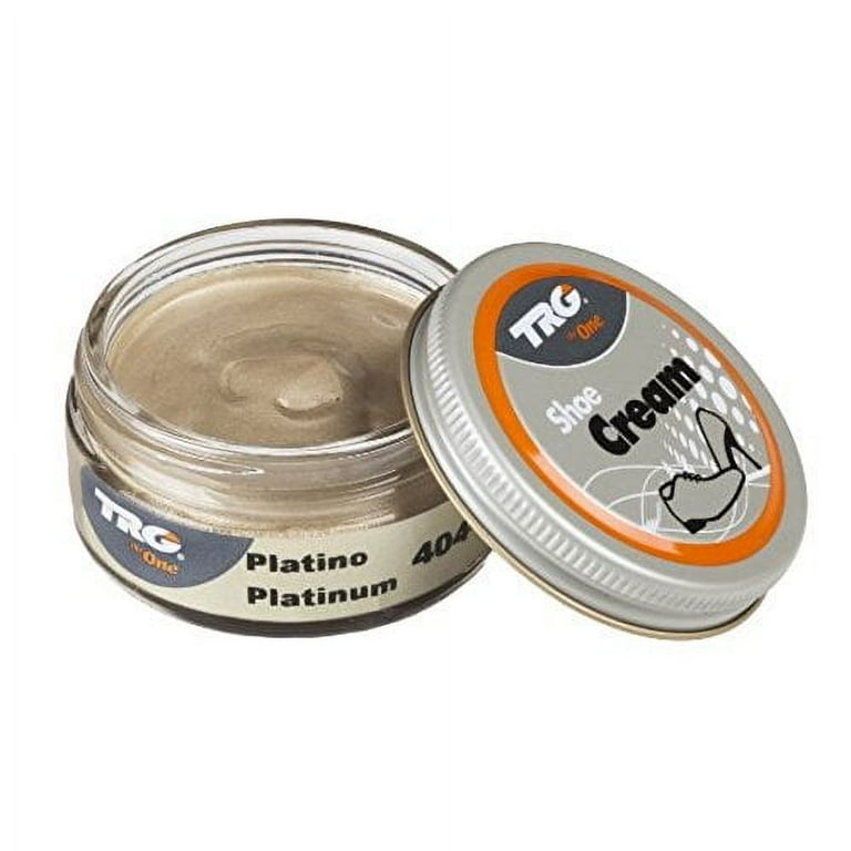 TRG the One Metallic Shoe Cream 1.7 Ounces Platinum
