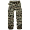 thumbnail image 1 of TRGPSG Camouflage Cargo Pants for Men, Casual Cotton Camo Pants, Relaxed Fit Work Pants Streetwear with Multi Pockets(No Belt), 1 of 8