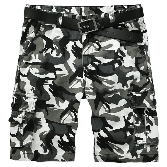 TRGPSG Cargo Shorts for Men Summer Outdoor Work Shorts Casual Shorts 42