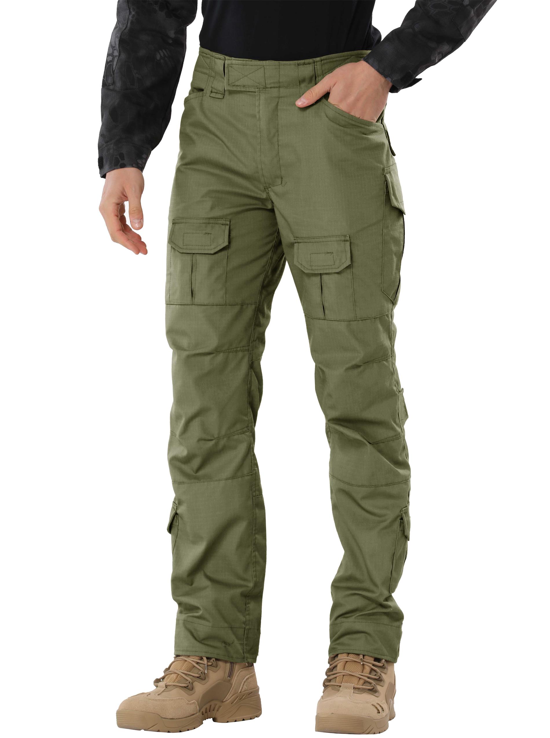 TRGPSG Hiking Pants for Men Outdoor Work Cargo Pants Workwear 38