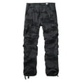 thumbnail image 1 of Men's Camo Cargo Pants with 8-Pockets Regular Fit Cotton Cargo Work Pants, 1 of 6