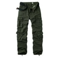 thumbnail image 1 of TRGPSG Men's Camo Cargo Pants with 8 Pockets Relaxed Fit Camo Pants(No Belt) 36x32, 1 of 7