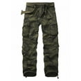thumbnail image 1 of TRGPSG Men's Camo Cargo Pants with 8 Pockets Relaxed Fit Camo Pants(No Belt) 44x34, 1 of 7