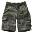 thumbnail image 1 of TRGPSG Men's Camo Multi-Pocket Relaxed Fit Casual Shorts,Outdoor Camouflage Twill Cargo Shorts 11" Inseam(No Belt),Army Camo 42, 1 of 7
