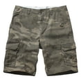 thumbnail image 1 of TRGPSG Men's Camo Multi-Pocket Relaxed Fit Casual Shorts,Outdoor Camouflage Twill Cargo Shorts 11" Inseam(No Belt),Light Camo 42, 1 of 5
