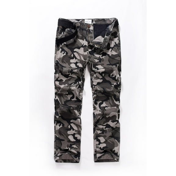 TRGPSG Men's Cargo Pants Outdoor Cotton Cargo Work Pants