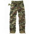 thumbnail image 1 of TRGPSG Men's Cargo Pants with 8 Pockets Cotton Cargo Work Pants(No Belt),C29 Camo 30x31, 1 of 9