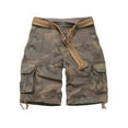 thumbnail image 1 of TRGPSG Men's Cargo Shorts with 6 Pockets Causal Camo Cotton Work Shorts(No Belt),Retro Camo 36, 1 of 8