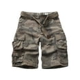 thumbnail image 1 of TRGPSG Men's Cargo Shorts with 9-Pockets, Comfort Camo Cotton Durability Shorts,Casual Cargo Style Work Shorts Size 32, 1 of 9