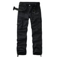thumbnail image 1 of TRGPSG Men's Casual Cargo Pants with 8 Pockets Cotton Work Pants(No Belt), 1 of 6