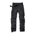 thumbnail image 1 of TRGPSG Men's Casual Tear-rsesistant Work Cargo Pant Camo Outdoor Hiking Pants with Pockets(No Belt),Dark Camo 29x31, 1 of 6