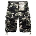 thumbnail image 1 of TRGPSG Men's Cotton Camo Cargo Shorts Relaxed Fit Multi Pocket Outdoor Cargo Work Shorts 36, 1 of 7