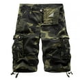thumbnail image 1 of TRGPSG Men's Cotton Camo Cargo Shorts Relaxed Fit Multi Pocket Outdoor Cargo Work Shorts 38, 1 of 7