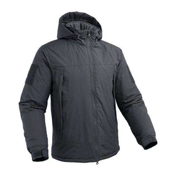 TRGPSG Men's Insulated Winter Puffer Jacket, Waterproof Windproof Hooded Snow Coat