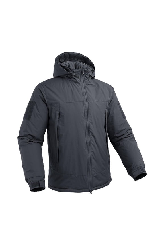 Men's Insulated Winter Puffer Jacket, Waterproof Windproof Hooded Snow Coat